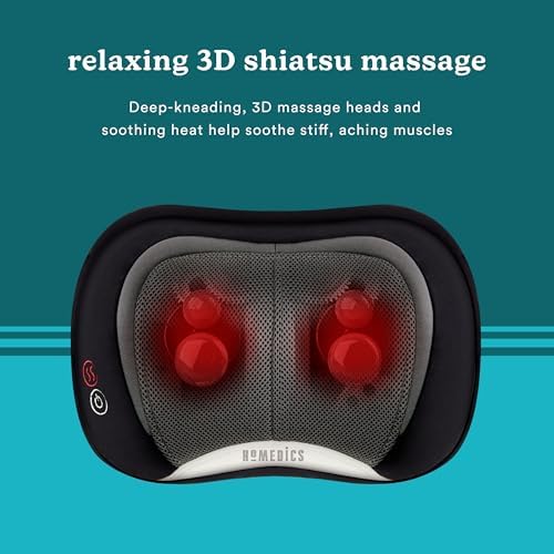 Homedics 3D Shiatsu Full-Body Massager with Therapeutic Vibration - Image 4