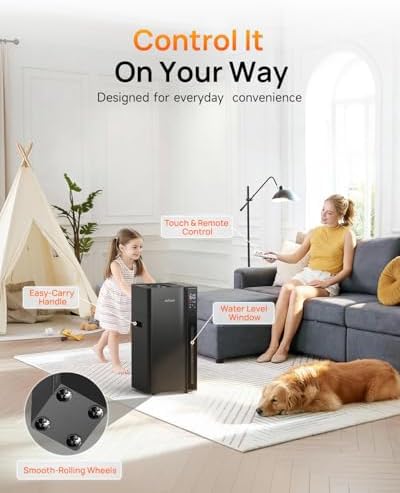 Mifasol Cool Mist Humidifier Large Room, Whole House Humidifiers for Home - Image 5