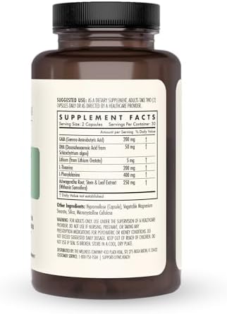Mind Lift – Lithium, Ashwagandha, DHA & GABA for Mood & Stress, 60ct - Image 3