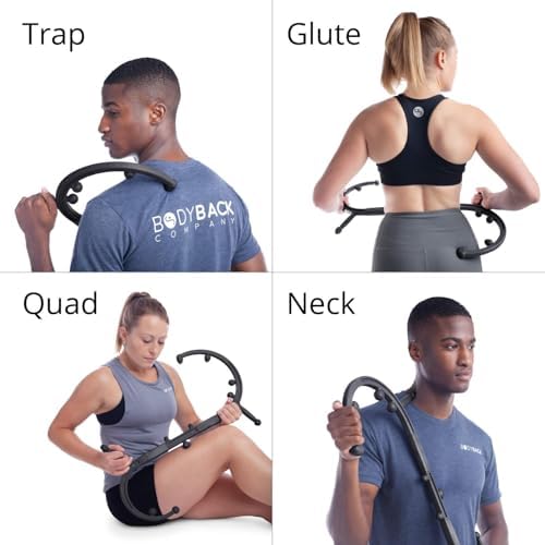 Body Back Buddy Elite Back Massager & Neck Massager for Pain Relief, Black - Image 5