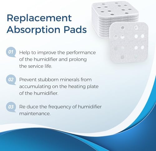 20-Pack Mineral Absorption Pad for LEVOIT LV600S Humidifier, White - Image 5