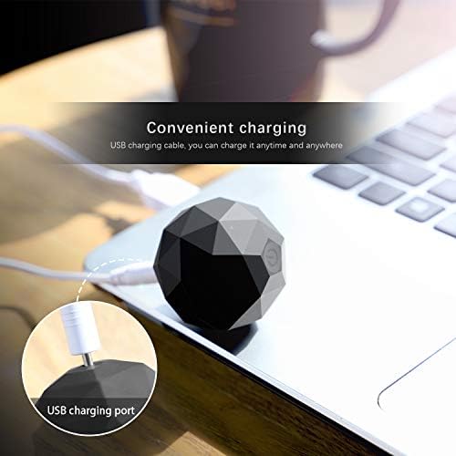 Electric Vibrating Massage Ball, 2-Speed Fitness Yoga Pilates Physical Therapy Massage Roller to Fight Sore Muscles,Washable Negative Ion Vibration Massages ball for Muscle Recovery,Myofascial Release - Image 6