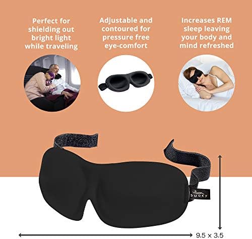 Bucky 40 Blinks No Pressure Eye Mask for Travel & Sleep - Image 5