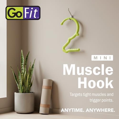 GoFit Muscle Self Massage Hook – Ergonomic Massage Wand for Targeted Muscle Relief, Deep Tissue Trigger Point Therapy, and Myofascial Release - Image 2