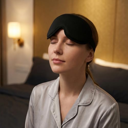 1/2 Pack Sleep Masks Women Men Soft Eye Mask for Sleeping - Image 6