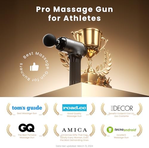 Bob and Brad T2 Massage Gun with Battery 4000 mAh 10 mm Amplitude, Massage Gun Deep Tissue Muscle Massage Gun, Ultra Quiet for Fatigue Recovery and Relaxation - Image 5