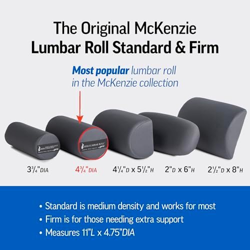 OPTP The Original McKenzie Lumbar Roll – Firm Density Low Back Support - Image 5