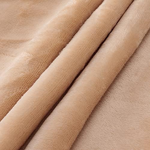 NANPIPER Baby Sherpa Blanket,Warm Toddler Throw Blanket,Soft Newborn Fleece Blanket for Winter (Beige,30x40 inches) - Image 4