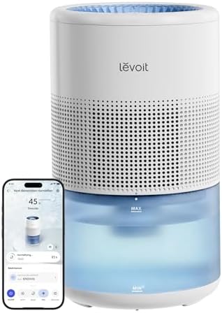 Levoit Evaporative Humidifiers for Bedroom, 19dB, Superior Studio Smart by Unknown