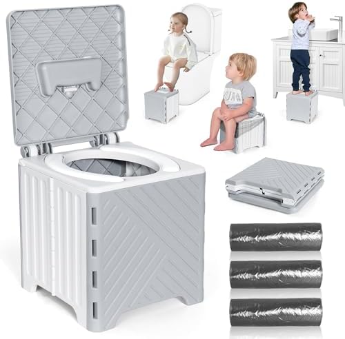 Orzbow Portable Potty Training Chair for Toddler, Travel Emergency Toilet by Orzbow-MakeParentingEasier