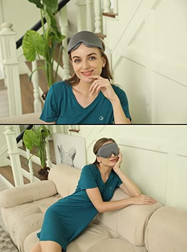FengXinZi Sleep Mask for Side Sleeper, Blackout Eye Mask for Women Men - Image 2