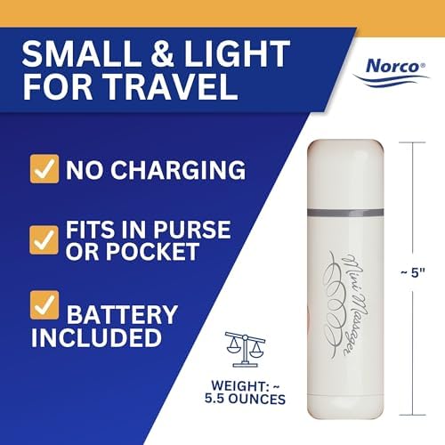 Norco Mini Massager - Handheld Massager for Scar Tissue Break Up - Image 4