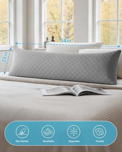 YZ HOME Long Body Pillow for Adults - Firm Body Pillow Insert - Image 5