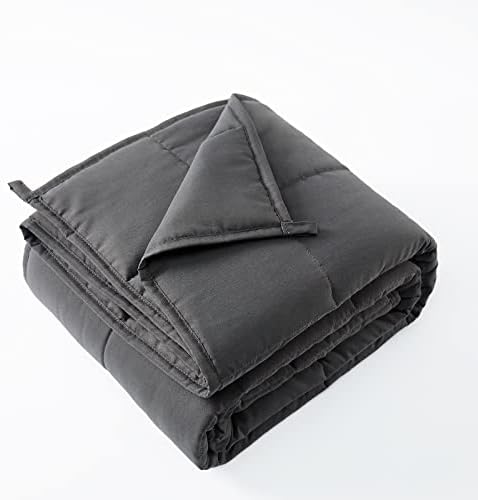 Weighted Blanket - 3 lbs Grey Heavy Blanket, 20"x30", Small Size Breathable Lap Blanket - Image 6