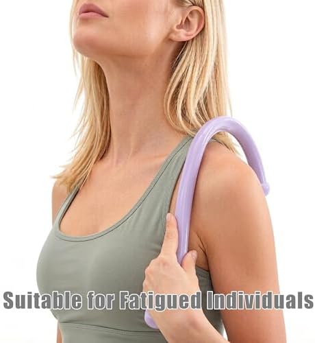 Self Massage Tool - Original Trigger Point Therapy for Back and Neck, Lower Back Massager, Myofascial Release Tool & Deep Tissue Muscle Massage Stick, Shoulder,Leg,Feet, Purple (Purple) - Image 3