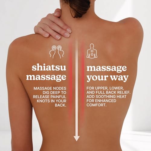 Homedics Shiatsu Back Massage Cushion with Heat, Deep-Kneading Therapy - Image 4
