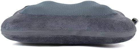 Zyllion ZMA-13 Back and Neck Massager with Heat for Pain Relief, Slate - Image 5