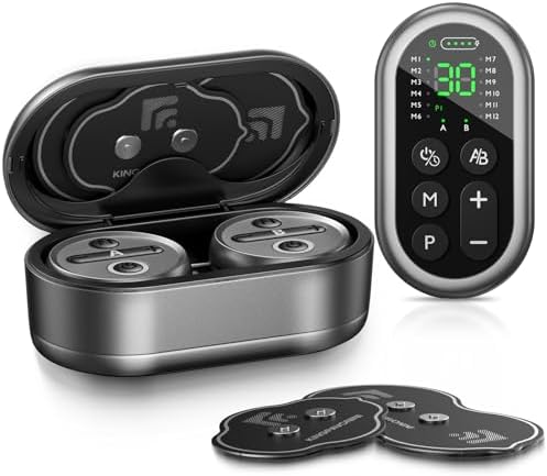 KingPavonini Wireless TENS Unit Muscle Stimulator, 48 Modes, Model HZ9151B by KingPavonini