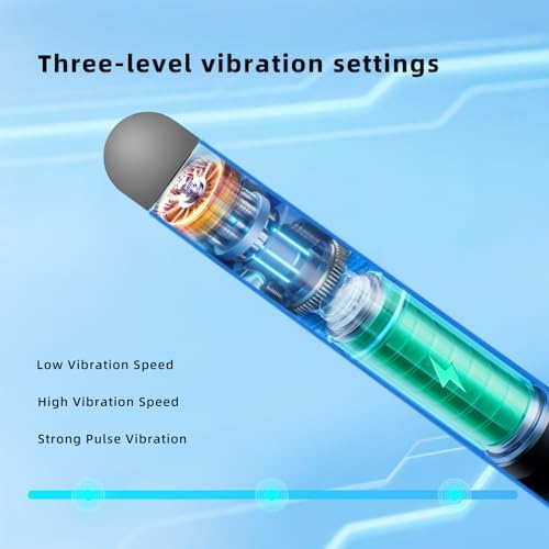 Mini Massager Hand Massager, Mini Massage Gun with 4 Replacement Heads, Hand Therapy & Neck Shoulder Muscle Pain Relief, Quiet & Portable Soften Scar Tissue Massager for Travel & Office Use - Image 7
