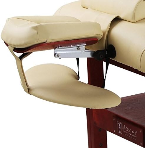 Master Massage Standard Armrest Support for Massage Table-Black - Image 2