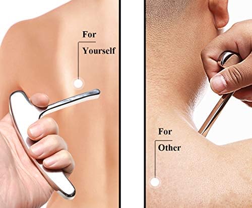 Stainless Steel Trigger Point Massage Tool-Deep Tissue Massage- Reflexology Acupressure Massage Tools for Myofascial Release Relief Pain - Image 2