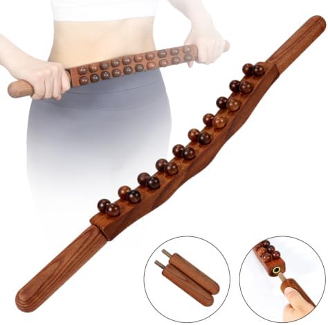 Wood Therapy Massage Tools, Guasha Massage Stick Body Slim Brush - Image 2