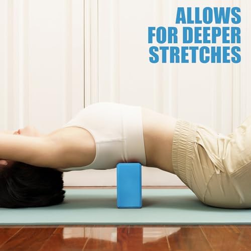 Septo 2 Pcs Yoga Blocks, 9x6x3 Inch Foam Blocks for Pilates - Image 7