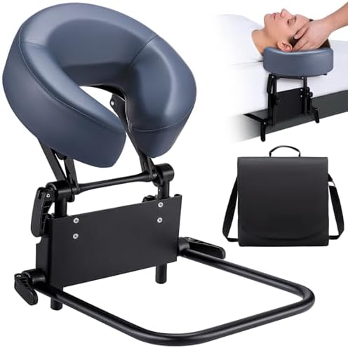 Massage Headrest for Bed Mattress Top, Adjustable Face Cradle Cushion by WelcomeBelovedGuest