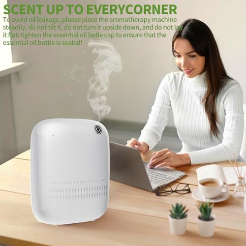 Waterless Essential Oil Diffuser for Home Large Room & Commercial Use, Covers Up to 2000 sq ft, Scent Diffuser 400ML, DC-12V/1A Power Adapter, Scent Air Machine for Spa, Office - Image 5