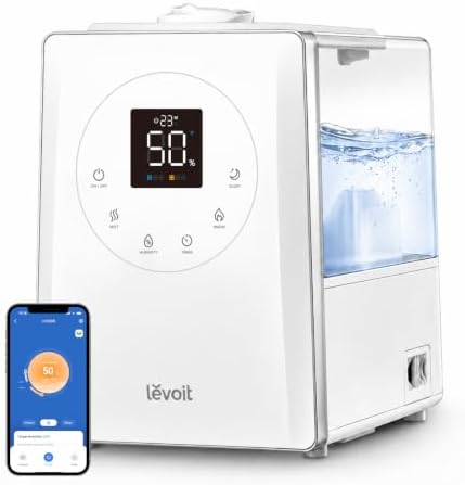 Levoit LV600S Smart Warm&Cool Mist Humidifiers for Home Bedroom Large Room by Unknown
