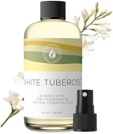 Aroma Country White Tuberose Luxury Diffuser Oil Refill (8.5 Fl Oz) by AromaCountry