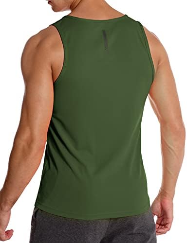 EZRUN Men's Quick Dry Workout Tank Top UPF 50+ Sweat-Wicking Gym Shirt - Image 3