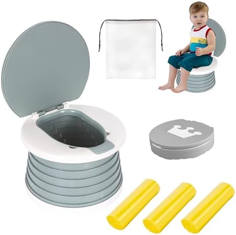 Portable Potty for Toddler,Travel Potty Seat for Toddler,Travel Toilet Kids by SunnySmile