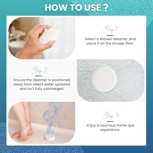 Shower Steamers Aromatherapy 8 Pack - Shower Bombs with Essential Oil, Gift for Dad Husband Boyfriend Him,Birthday Gifts for Men, Self Care Home Spa Relaxation Stress Relief - Image 6