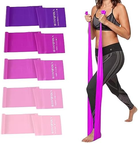 Resistance Bands for Working Out, Physical Therapy, Exercise, Pilates, Yoga by lianjindun