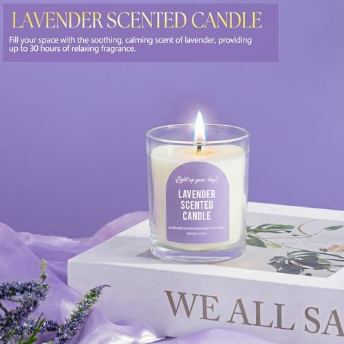 Mothers Day Gifts for Mom, 9pcs Happy Birthday Gifts for Women, Unique Birthday Relaxation Spa Gift Christmas Ideas Relaxing Lavender Set Self Care Gift Basket for Her Mom Sister Friend Teacher - Image 6