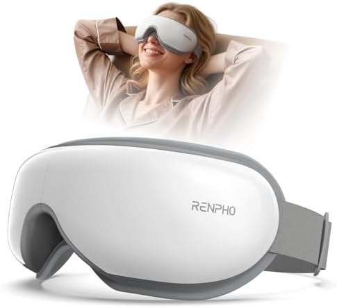 RENPHO Eyeris 1 Eye Massager with Heat, Heated Massage Eye Mask by RENPHO