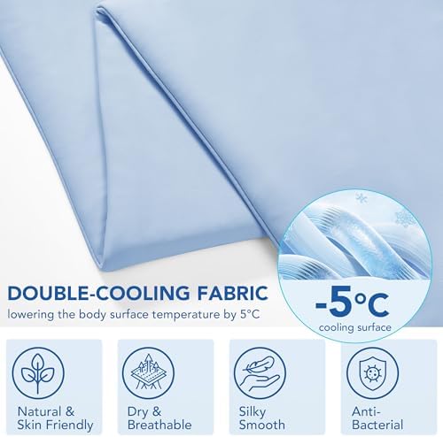 Deconovo Cooling Blanket Queen for Hot Sleepers, Dual Sided Cool Touch - Image 5