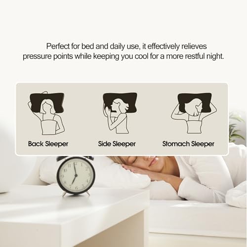 Side Sleeper Cervical Neck Support Pillow, Down Alternative Hotel Quality - Image 5