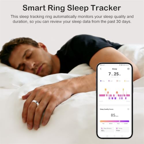Smart Ring for Women Men, Sleep Activity Health Tracking Ring - Image 4