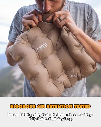Inflatable Seat Cushion & Lumbar Support Lightweight TPU Non-Slip - Image 5