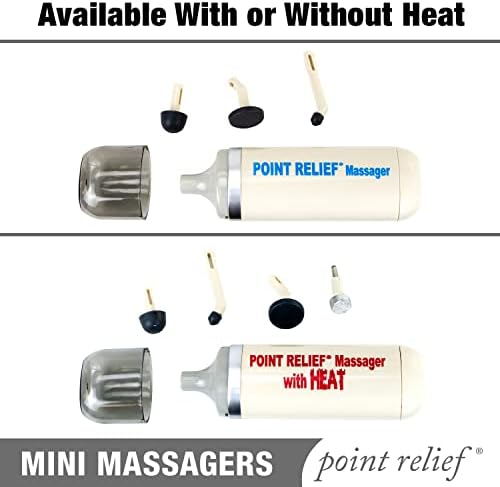 Point Relief 14-1050 Mini Massager for Handheld Targeted Massage Therapy Relieve Muscle Pain - Image 6