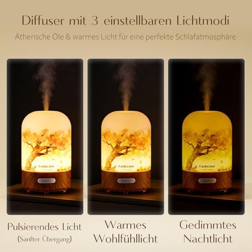 Essential Oil Diffuser, Hand Blown Glass Diffuser with Quiet Mist - Image 6
