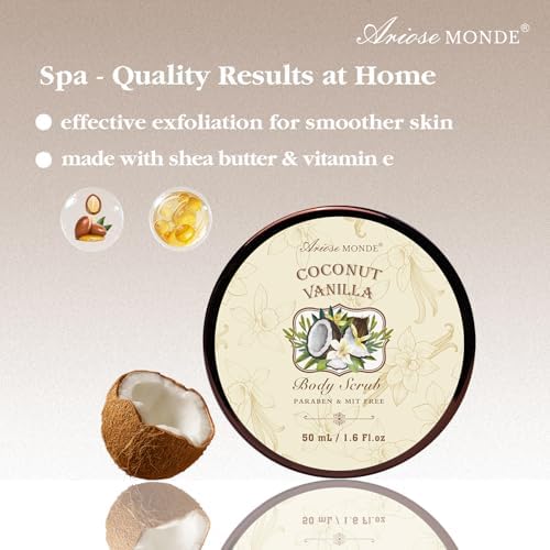 Spa Gift Baskets for Women, 8pcs Coconut Vanilla Bath Gift Set for Women - Image 5