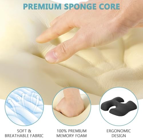 Face Down Massage Pillow for Sleeping, Non-Slip Bottom - Image 7