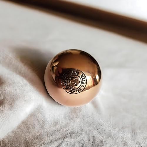 Copper Ball. Copper Metal Ball, Bring Integrity and Clear Thinking with Natural Energy and Meditation Crytal Sphare, Get Mental Agility Grounding Movement Therapy - 1.1 inches - Image 7