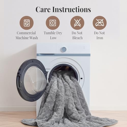Topblan Weighted Blanket Queen Size 15lbs, 60 x 80 for Adults in Bed - Image 6