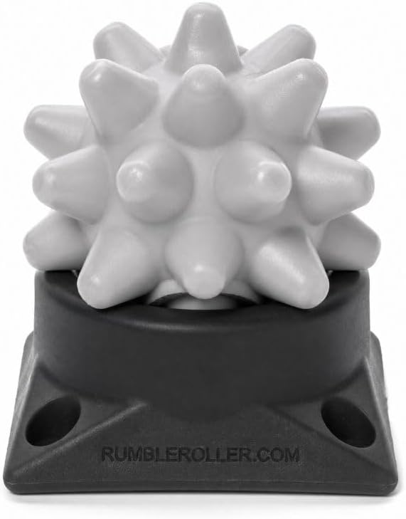 RUMBLE ROLLER Beastie Original Massage Ball Deep Tissue Trigger Point Tool for Muscle Knots, Myofascial Release, Recovery & Mobility, Lacrosse Ball Alternative - Image 4