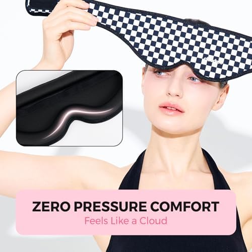 Sleep Mask for Side Sleepers, 3D Eye Mask for Eyelash Extensions - Image 3