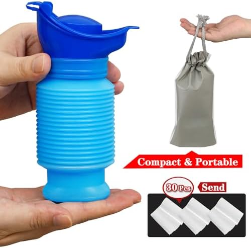 Portable Urinal, Portable Car Urinal for Men and Women, 750ml, Leakproof - Image 6